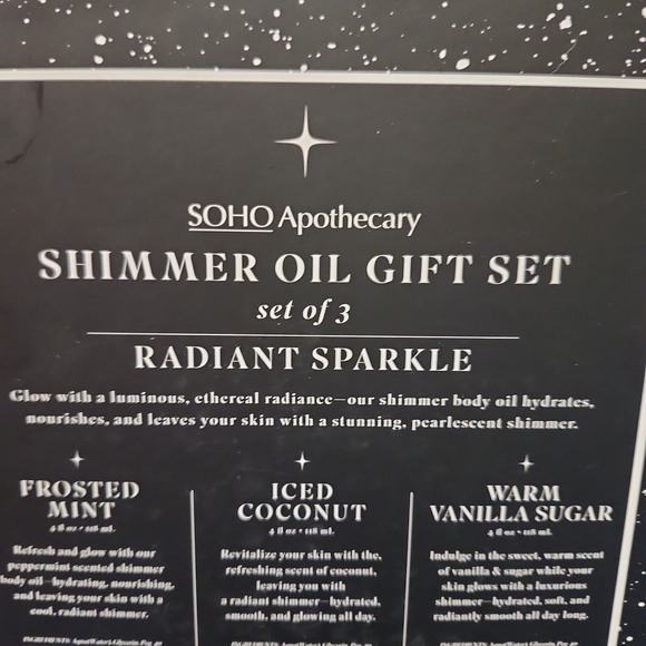 SOHO Apothecary Shimmer Oil Gift Set - Picture 3 of 4